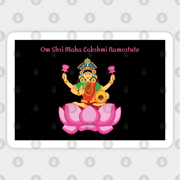 Lakshmi Sticker by BhakTees&Things